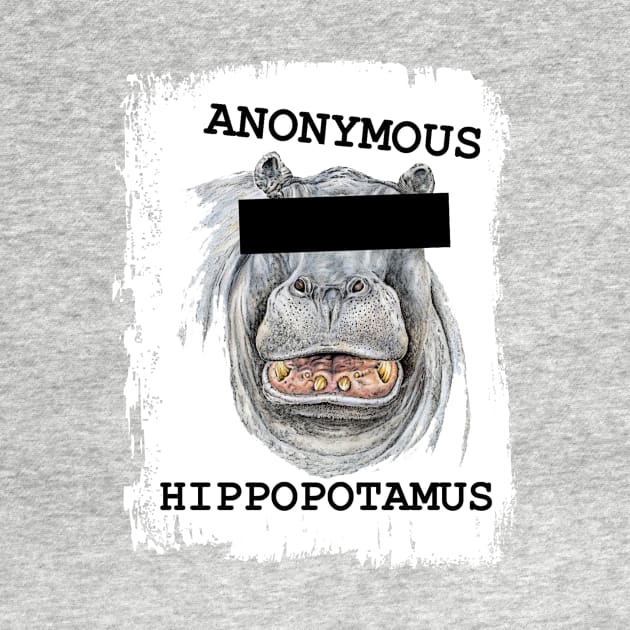 Anonymous Hippopotamus by SortaFairytale